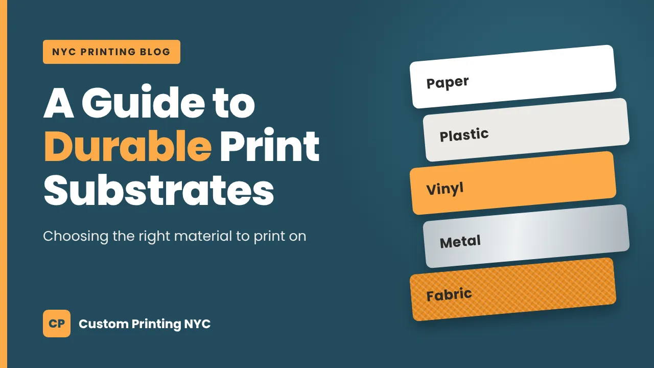A Guide to Durable Print Substrates
