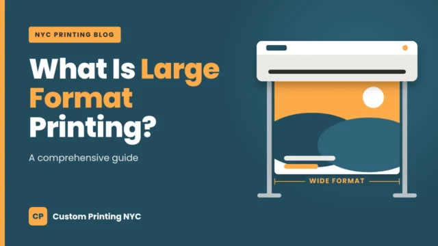 What Is Large Format Printing? A Comprehensive Guide